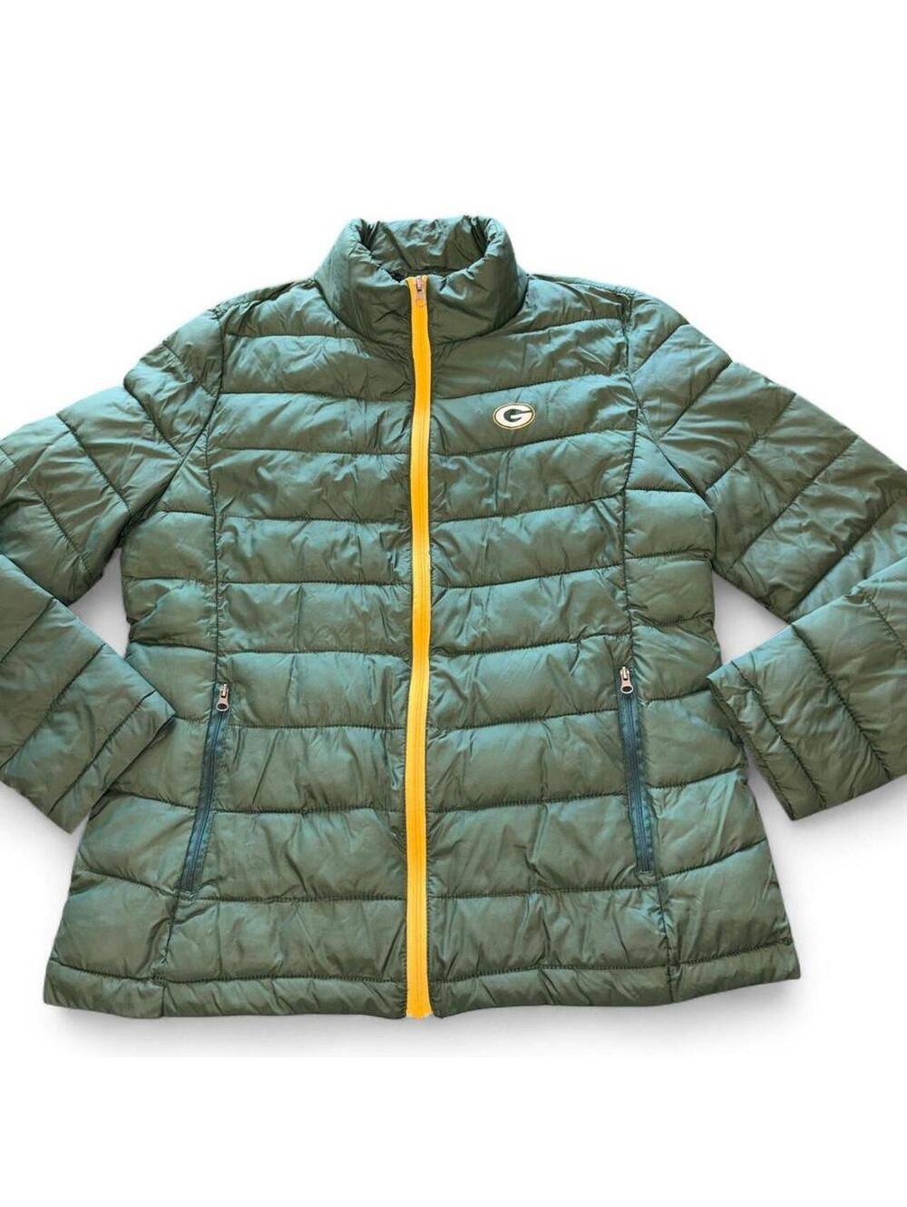 NFL Team Apparel Women's Green Bay Packers Puffer Jacket
